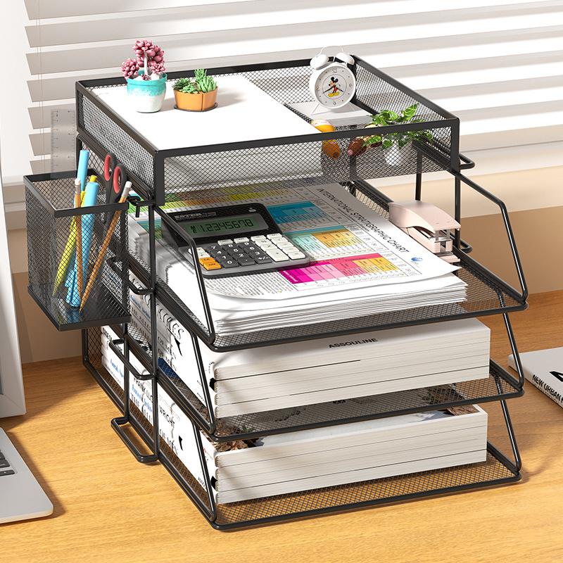 Desktop Filing Tray - Büro A4 Papier Schreibtisch Organizer Dokument