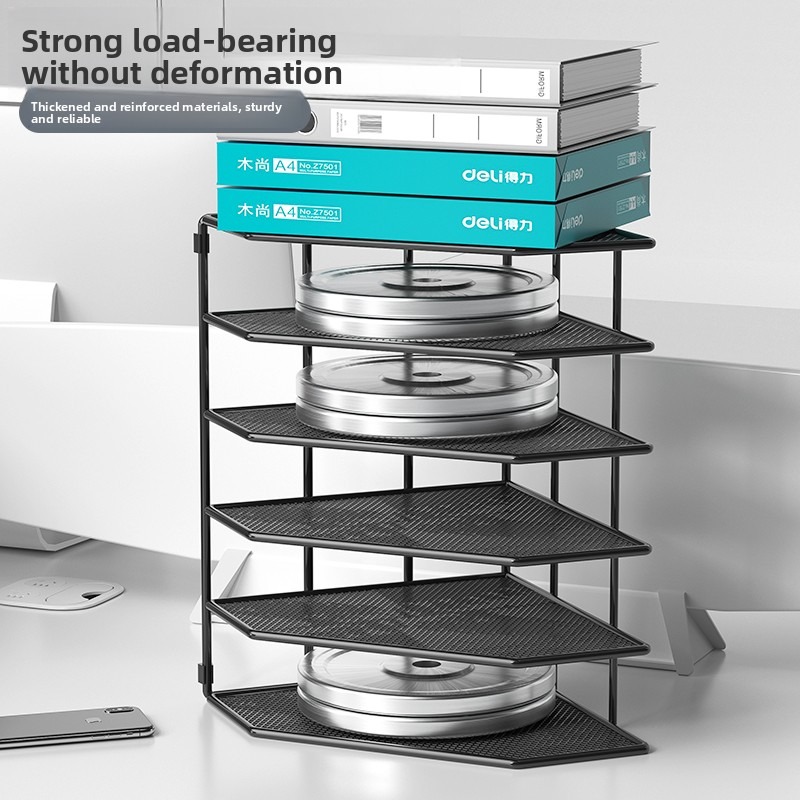 5-Fach-Metallnetz-Aktenhalter, – Desktop Filing Tray Bewertung und Preis