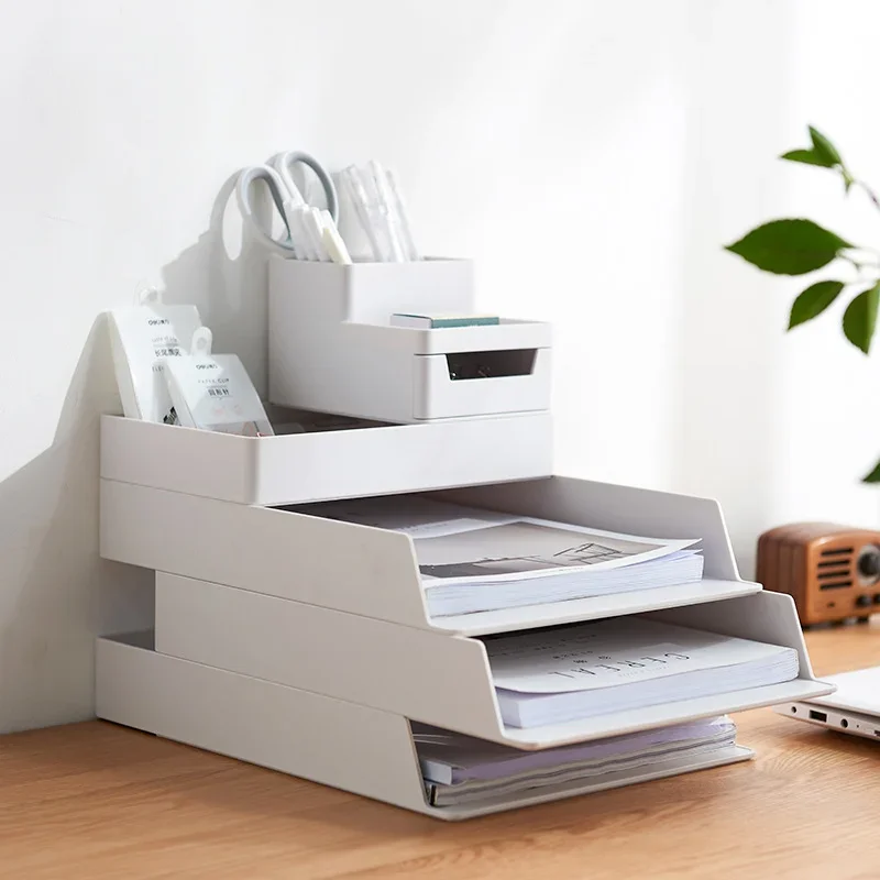 Stapelbare Schreibtisch-Aufbew – Desktop Filing Tray Bewertung und Preis