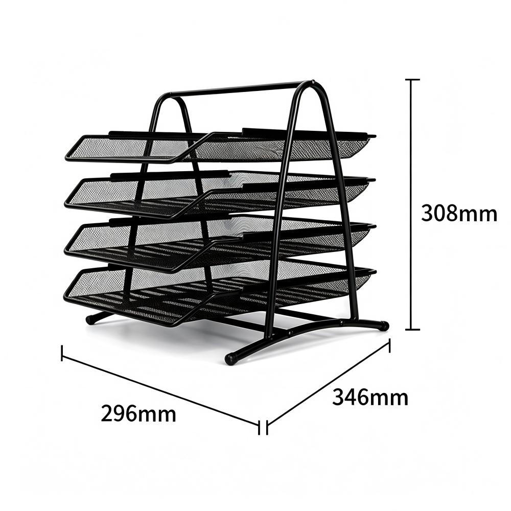 Desktop-Aktenorganizer aus Eis – Paper Basket Mesh Bewertung und Preis