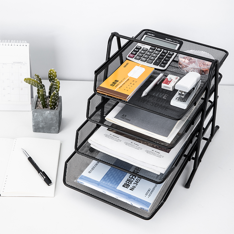 Desktop-Aktenorganizer aus Eis – Paper Basket Mesh Bewertung und Preis