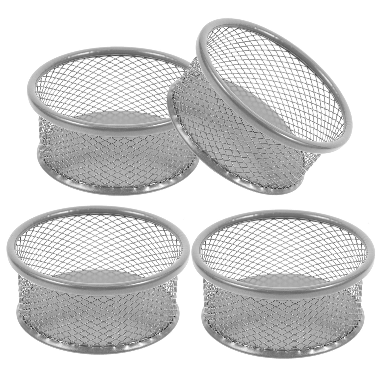 4 Stück Metall-Büroklammerhalt – Paper Basket Mesh Bewertung und Preis