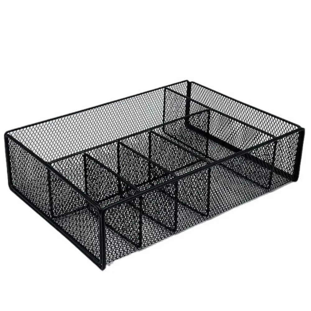 Schwarzer Metall-Aufbewahrungs – Paper Basket Mesh Bewertung und Preis