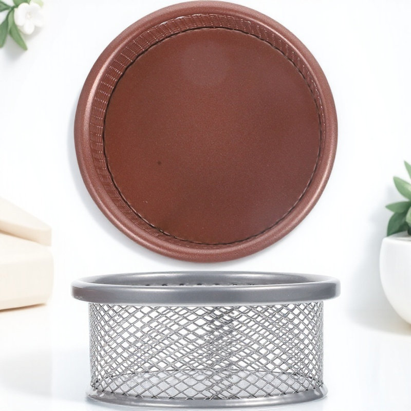 2 Stück Metall-Büroklammerhalt – Paper Basket Mesh Bewertung und Preis