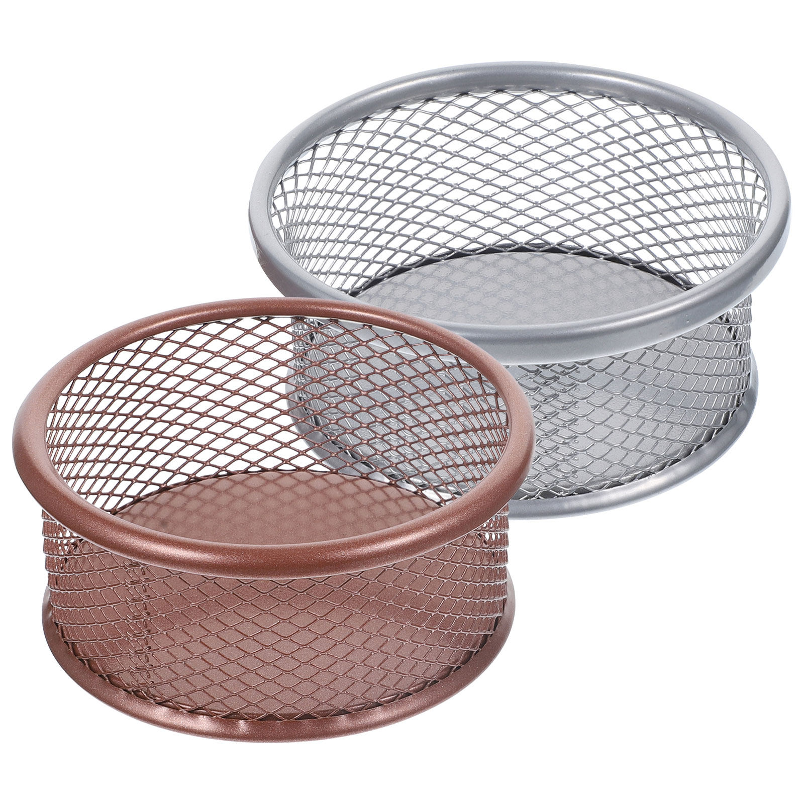 2 Stück Metall-Büroklammerhalt – Paper Basket Mesh Bewertung und Preis
