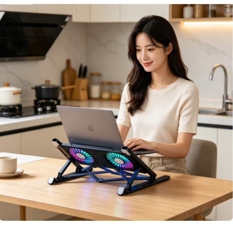 Neuer Laptop-Kühlerständer, fa – Adjustable Laptop Table Bewertung und Preis