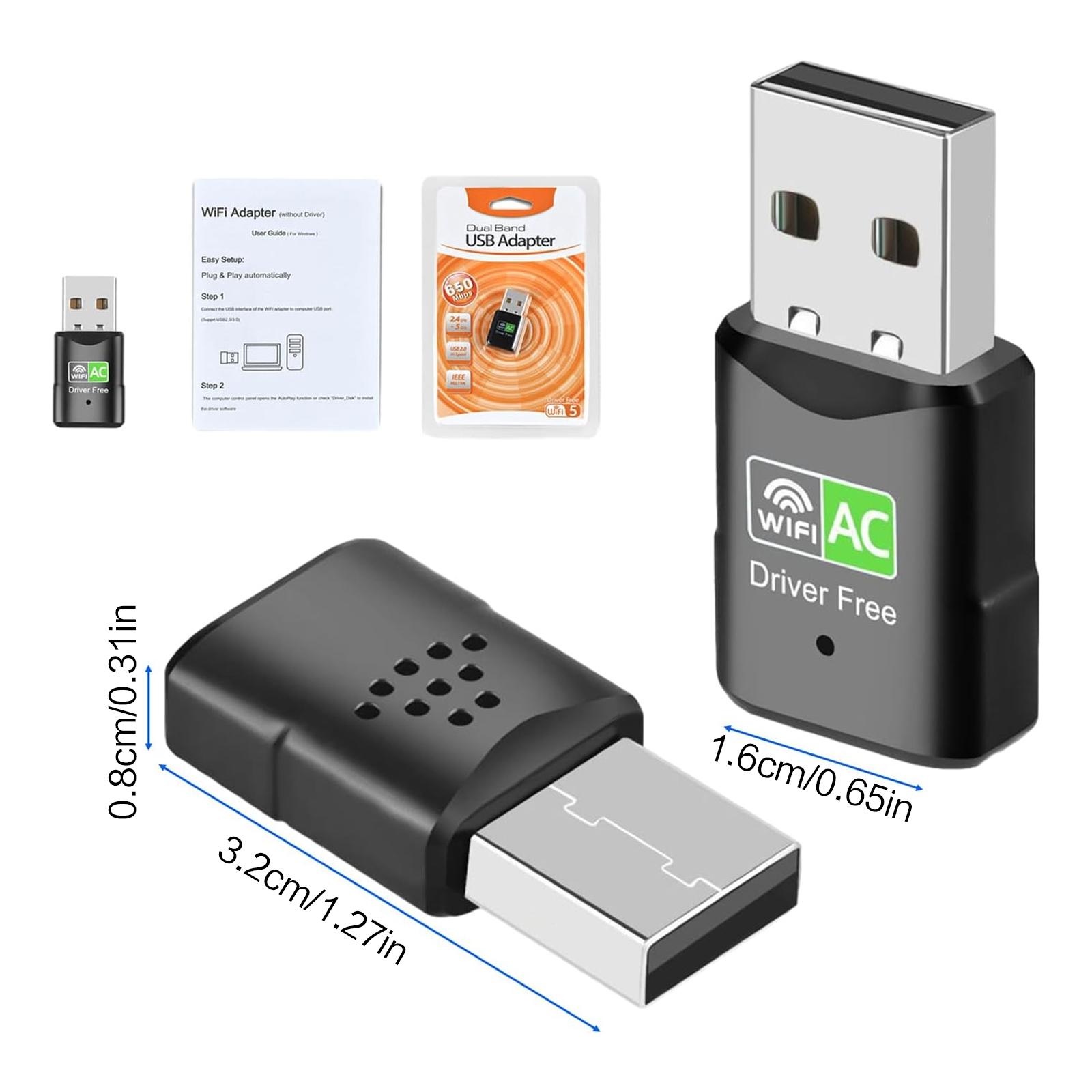 AC600 USB-WLAN-Adapter, Dualba – Adjustable Laptop Table Bewertung und Preis